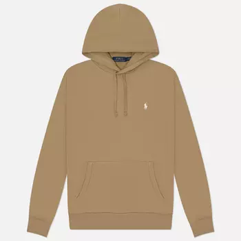 Мужская толстовка Polo Ralph Lauren Loopback Fleece Hoodie, цвет бежевый, размер XL