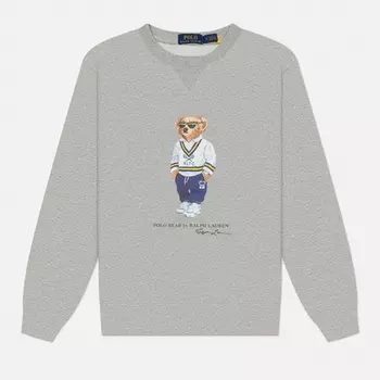 Мужская толстовка Polo Ralph Lauren Polo Bear Fleece, цвет серый, размер M