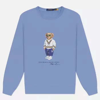 Мужская толстовка Polo Ralph Lauren Polo Bear Fleece, цвет голубой, размер S