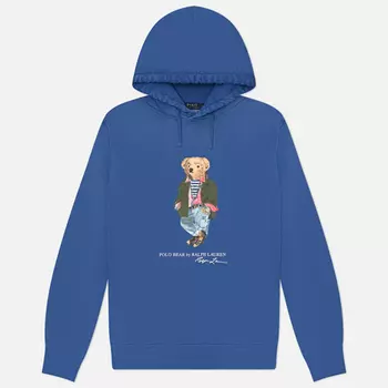 Мужская толстовка Polo Ralph Lauren Polo Bear Hoodie, цвет синий, размер S