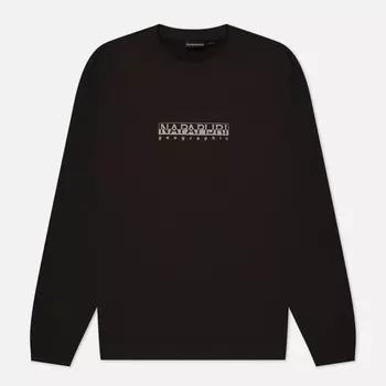 Мужская толстовка Napapijri Box Loose Fit, цвет коричневый, размер XXL