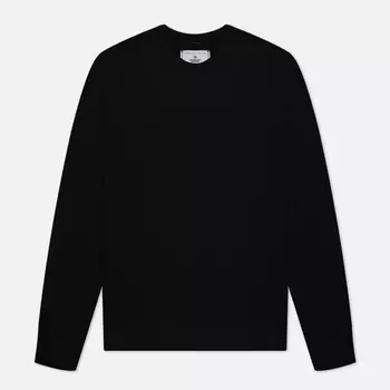 Мужская толстовка Reigning Champ Crew Neck Midweight Twill Terry, цвет чёрный, размер M