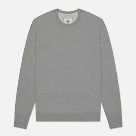 Мужская толстовка Reigning Champ Crew Neck Midweight Twill Terry, цвет серый, размер S