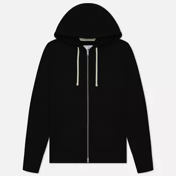 Мужская толстовка Reigning Champ Midweight Terry Full Zip, цвет чёрный, размер S
