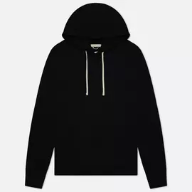 Мужская толстовка Reigning Champ Pullover Midweight Twill Terry, цвет чёрный, размер L