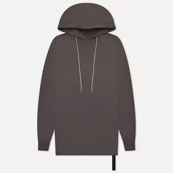 Мужская толстовка Rick Owens DRKSHDW Edfu Hoodie Medium Weight, цвет коричневый, размер XXL