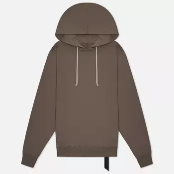 Мужская толстовка Rick Owens DRKSHDW Hollywood Oversized Hoodie, цвет коричневый, размер XL
