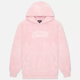 Мужская толстовка RIPNDIP Bubble Sherpa Hoodie, цвет розовый, размер M