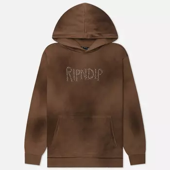 Мужская толстовка RIPNDIP Keep Out Hoodie, цвет коричневый, размер XXL