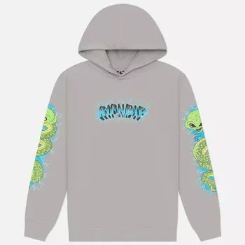 Мужская толстовка RIPNDIP Skull And Bones Hoodie, цвет серый, размер S