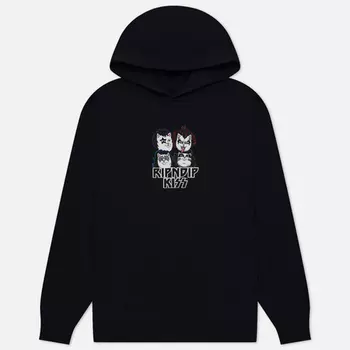 Мужская толстовка RIPNDIP x KISS Online Made For Lovin' Hoodie, цвет чёрный, размер XXL