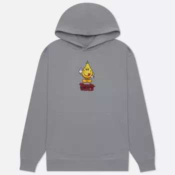 Мужская толстовка RIPNDIP x World Industries F U Flameboy Hoodie, цвет серый, размер XL