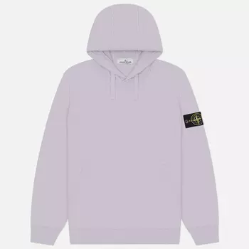 Мужская толстовка Stone Island Organic Cotton Fleece Hoodie, цвет фиолетовый, размер XL