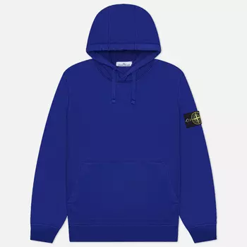 Мужская толстовка Stone Island Organic Cotton Fleece Hoodie, цвет синий, размер S