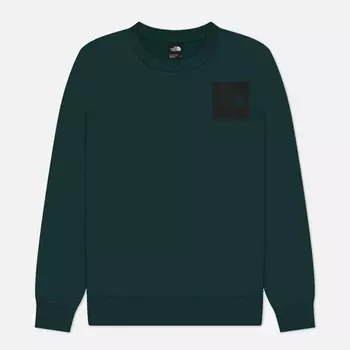 Мужская толстовка The North Face Fine Crew, цвет зелёный, размер S