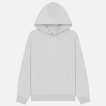 Мужская толстовка Nike Solo Swoosh Fleece Hoodie, цвет серый, размер M
