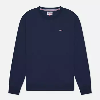 Мужская толстовка Tommy Jeans Flag Patch Fleece, цвет синий, размер S