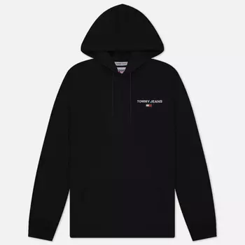 Мужская толстовка Tommy Jeans Regular Entry Graphic Hoodie, цвет чёрный, размер L
