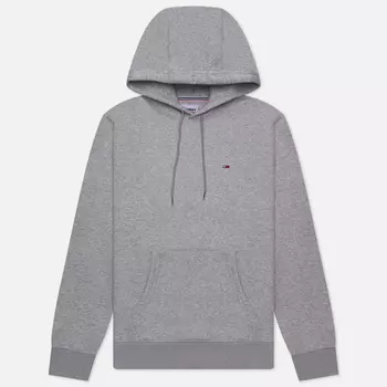 Мужская толстовка Tommy Jeans Regular Fleece Hoodie, цвет серый, размер XXL