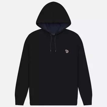Мужская толстовка Paul Smith Zebra Logo Regular Hoodie, цвет чёрный, размер XXL