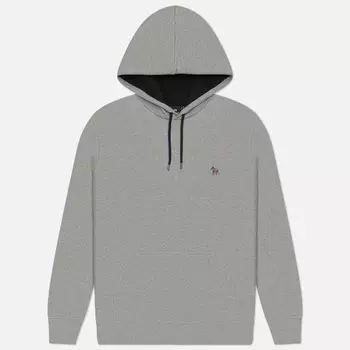 Мужская толстовка Paul Smith Zebra Logo Regular Hoodie, цвет серый, размер XXL