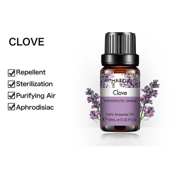 PHATOIL 10 мл Эфирное масло ванили, лаванды, корицы, кедра в коробке, натуральная растительная терапия, ароматерапия, диффузор, увлажнитель, массаж, купание Sweet Orange