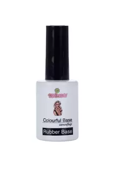 База BioLucky Colourful Rubber Base камуфлирующая каучуковая 10 мл, (764)