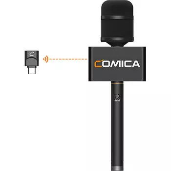 Микрофон репортерский Comica Revo S для смартфона