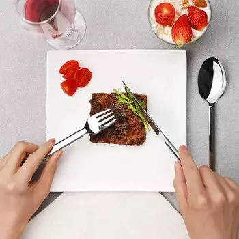 Столовые приборы из нержавеющей стали Xiaomi Huo Hou Steak Knives Spoon Fork HU0023