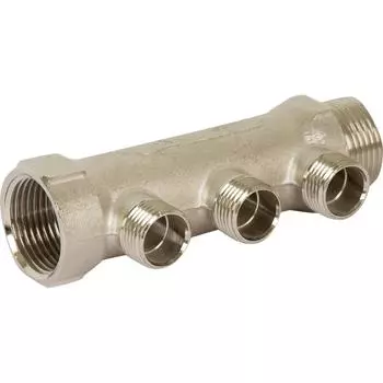 Коллектор с наружной резьбой Valtec на 3 выхода 1"x1/2" VTc.500.N.0603