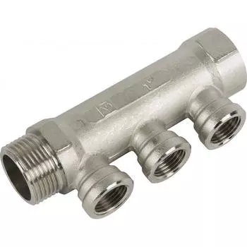 Коллектор с внутренней резьбой Valtec на 3 выхода 1"x1/2" VTc.550.N.0603