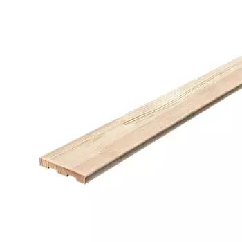 Комплект наличников 2150x65x10 мм массив цвет бежевый (5 шт.)