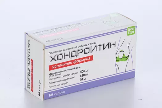 Хондроитин Усиленная формула 417 мг, 60 шт, капсулы