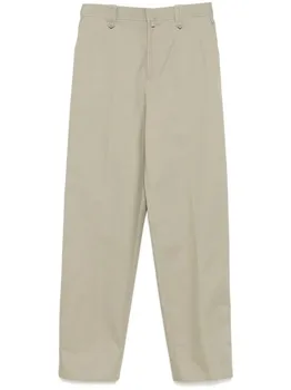 Хлопковые брюки Lanvin, нейтральный
