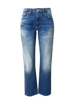 Джинсы TOPSHOP Regular Jeans, синий деним
