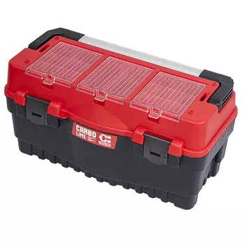 Ящик для инструментов Patrol Formula Carbo 600 S Alu 55х27х28см красный