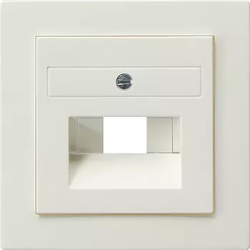 027040 Накладка 50*50 мм для розеток UAE/IAE Белый Gira S-color