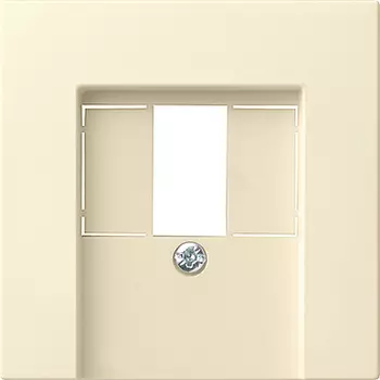 027601 Накладка телефонной розетки TAE+Стерео+USB Кремовый Gira