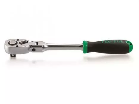 Трещотка с шарниром 1/2" 72 зуба 305 мм TOPTUL (CJHM1631)