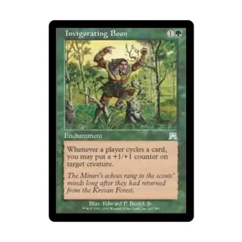 CCG Бодрящий дар (U), MTG - Onslaught