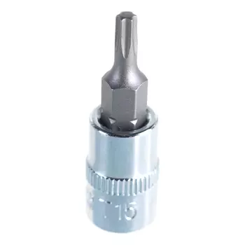 Насадка торцевая Ombra 114315 (1/4"DR с вставкой-битой TORX® T15)