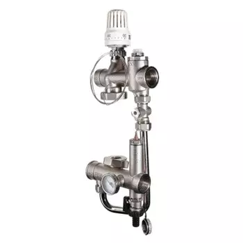 Насосно-смесительный узел Valtec VALMIX VT.VALMIX.0.130 для теплого пола (130 мм, без насоса)