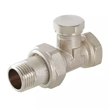 Настроечный клапан для радиатора Valtec прямой, 3/4" VT.020.N.05