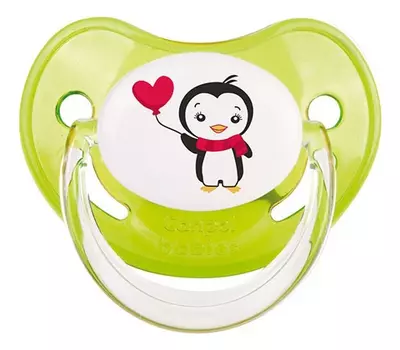 Пустышка анатомическая силиконовая Penguin 18+ (в ассортименте)
