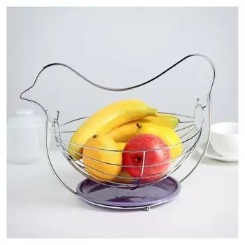 Корзина для фруктов 34,5х22х25 см "Курочка"