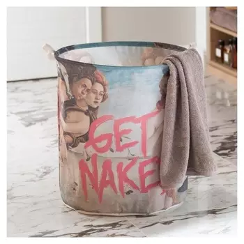 Корзина текстильная этель "Get Naked", 45*55 см