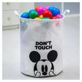 Корзина текстильная "Don't Touch" микки маус, 45*35*35 см