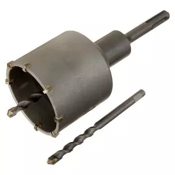 Коронка по бетону "Сибртех", Sds-plus, 22 х 68, в сборе