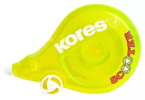 Корректирующая лента 4,2мм/ 8 м Kores скутер цвета в ассорт.84878/84873