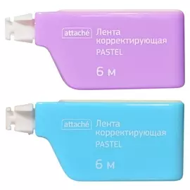 Корректирующая лента Attache 5ммх6м Pastel прямоугольная форма TW